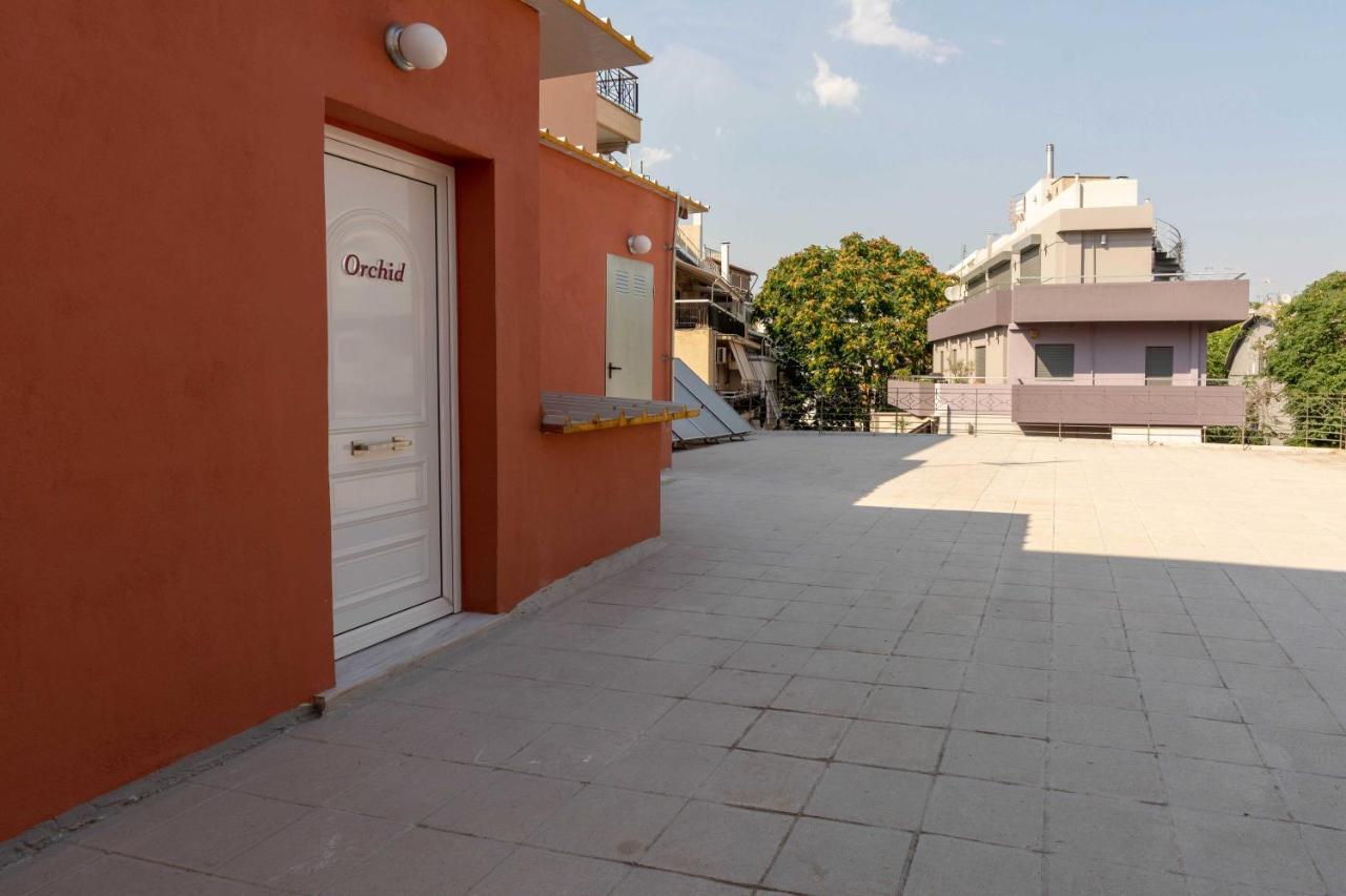Appartement Orchid Athens Over Rooftop Studio Extérieur photo