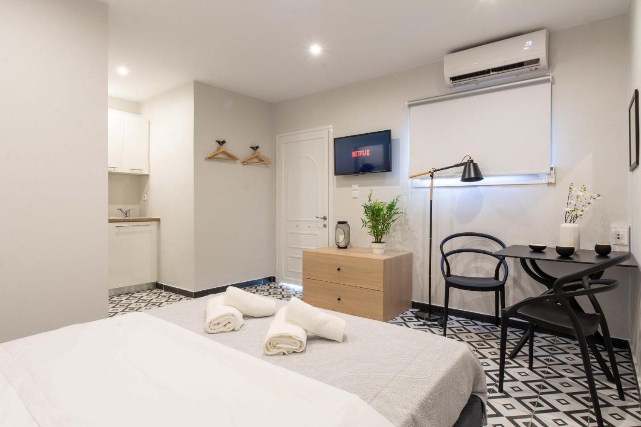 Appartement Orchid Athens Over Rooftop Studio Extérieur photo